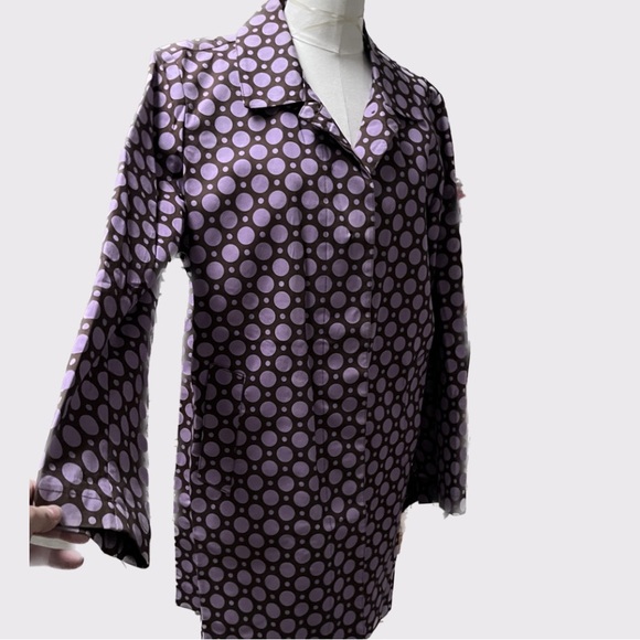 Drizzle POLKA DOT Trench/Raincoat Jacket Coat - Picture 3 of 10